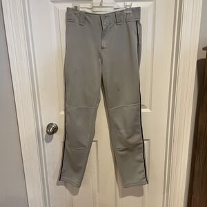 Marucci Baseball Pants Gray with‎ Maroon Piping Size Youth XXL